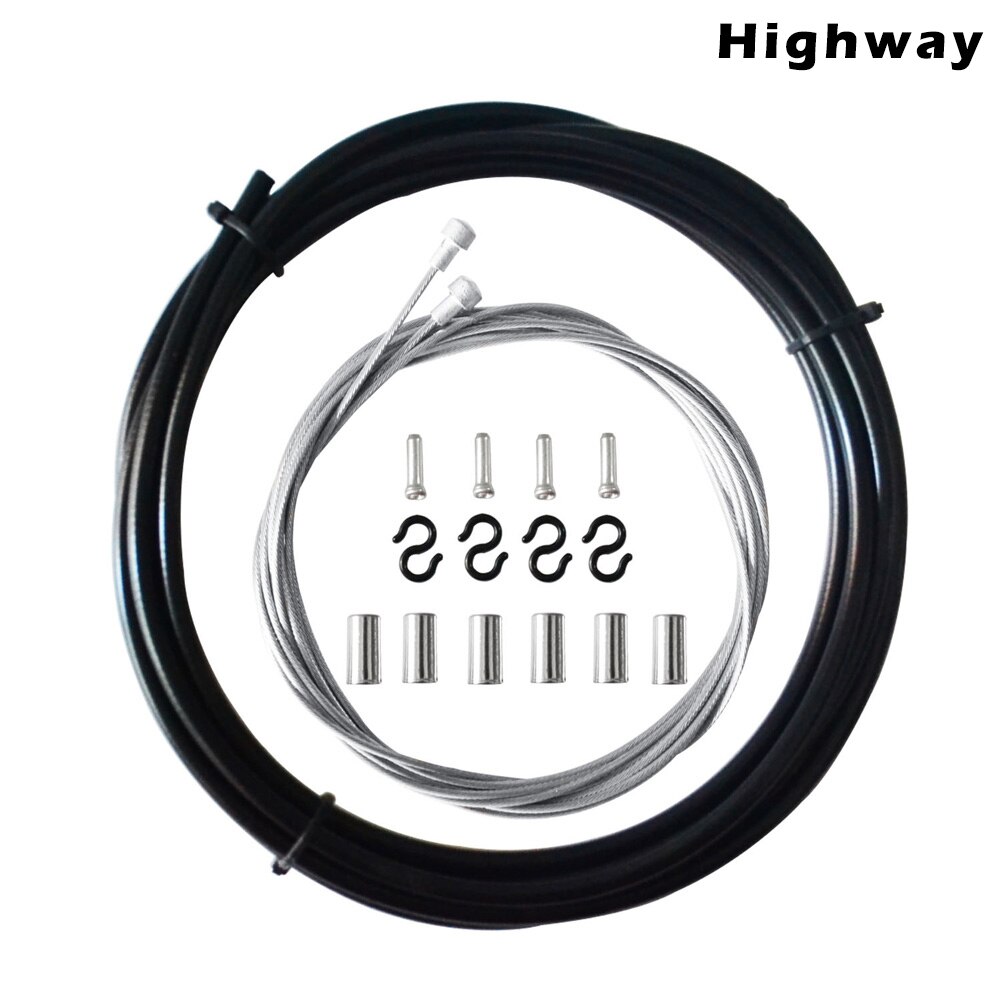thumbnail image 2 of MITSTOCKS Bike Brake Cable And Housing Set - 1 Cable 68 Inch, 1 Housing 60 Inch, Road Or Mountain, Blue 2 of 3