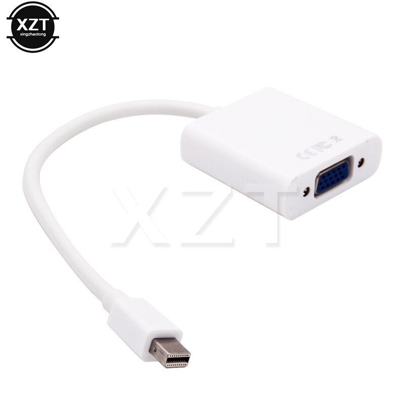 Til macbook air pro imac mac mini thunderbolt mini displayport display port mini dp til vga kabel adapter 1080p til hdtv skærm