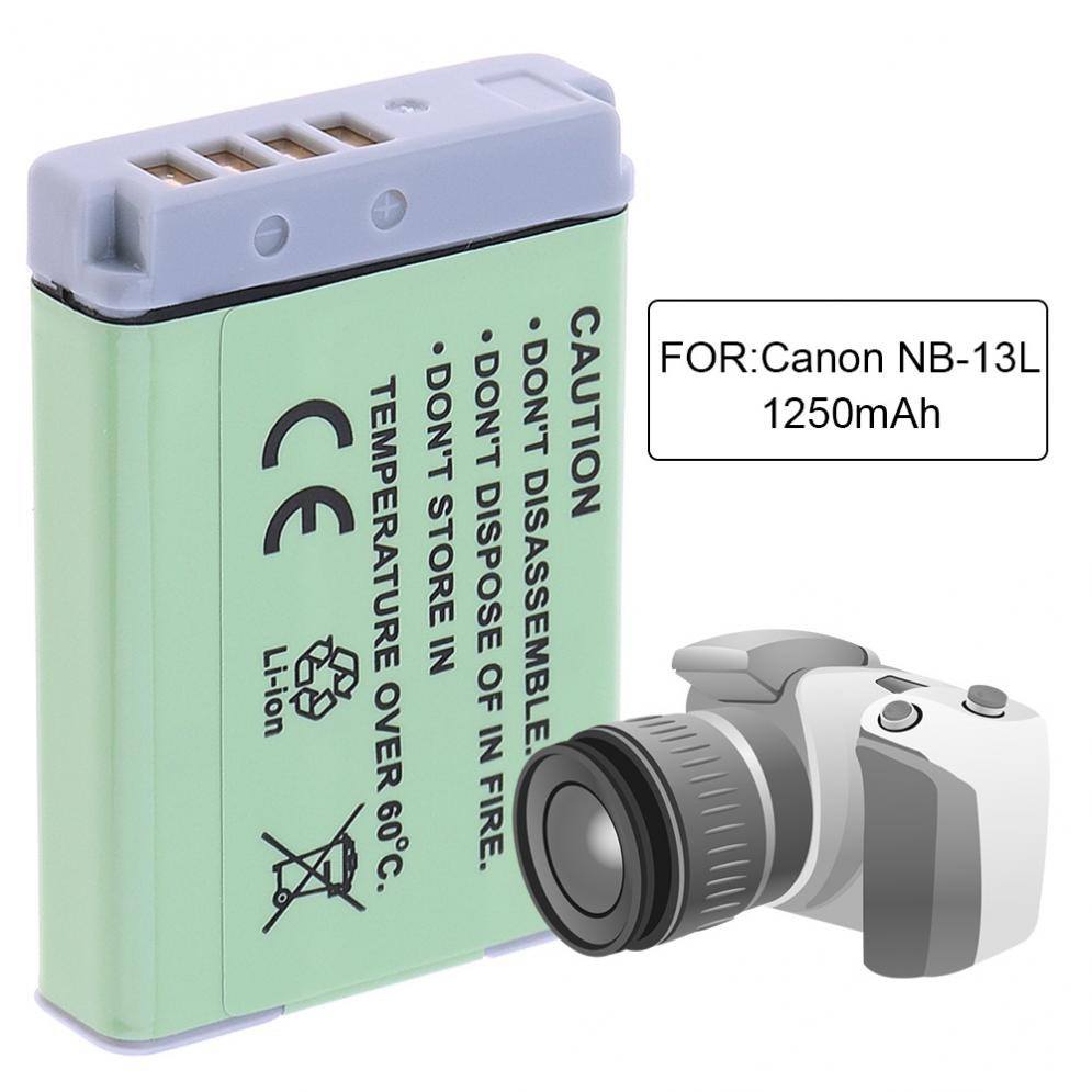 NB-13L 3.6V 4.5Wh 1250 Mah Li-Ion Camera Batterij Voor Canon Powershot G5 X G5X G7 X Mark Ii G7X g9 X G9X SX720 Hs Batterijen