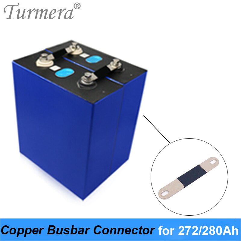 Copper BusBars Connector for Assemble Lifepo4 Battery 3.2V 272Ah 280Ah for Uninterrupted Power Supply 12V and 36V E-BikeTurmera