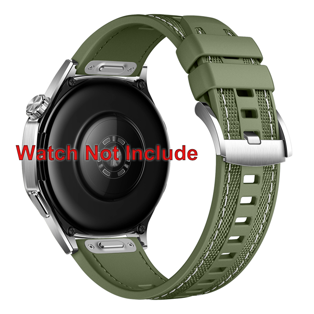 Silikonvävt armband för oneplus watch 2 3 22mm push-on armband för oneplus watch 3/2/2r 22mm män kvinnor armband: Blå rosa / 12mm