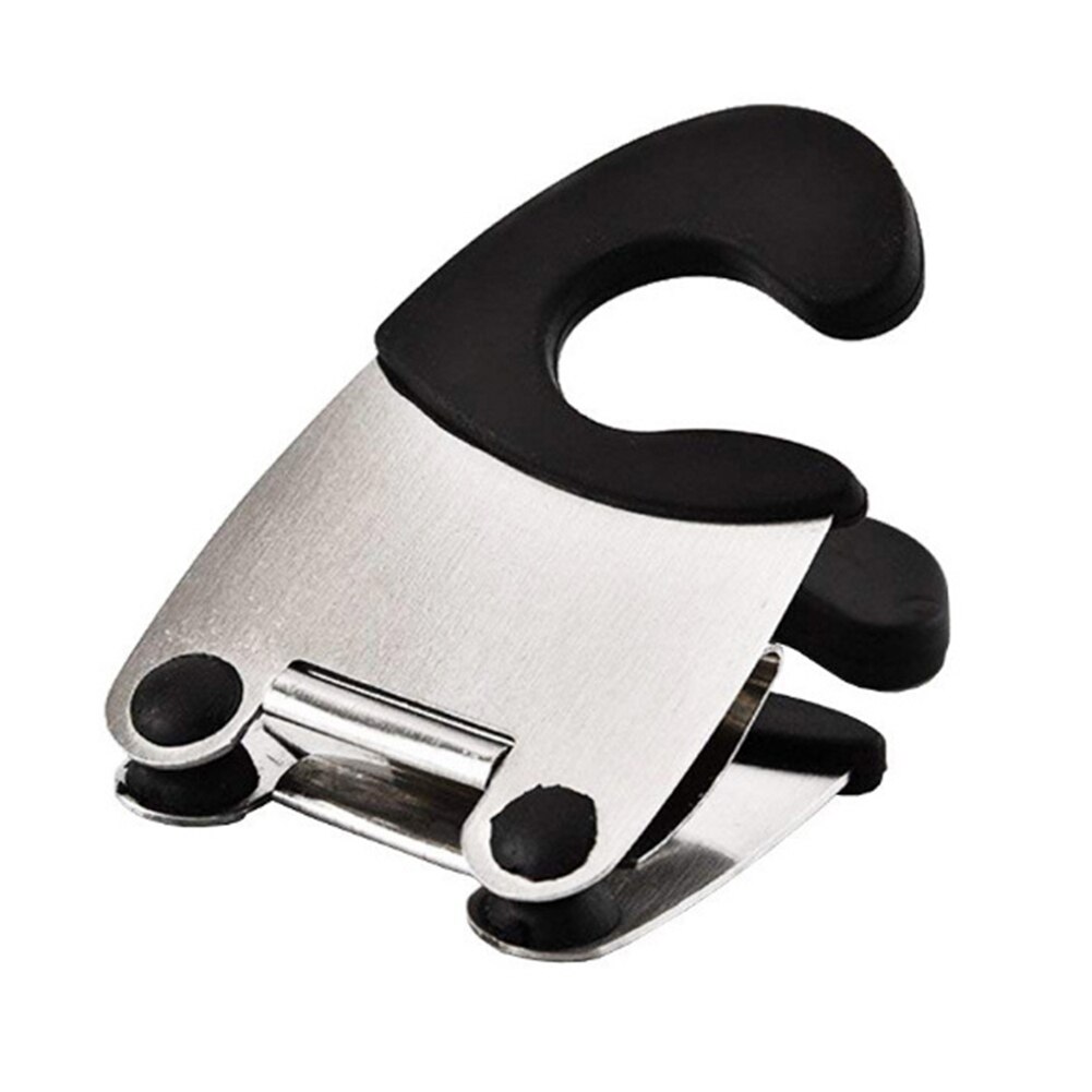 Nuttig Lepel Pot Clips Rest Scoop Pollepel Houder Handige Spatel Pot Clip Tang Houder Voor Pan Lepel Keuken Koken Opslag tool