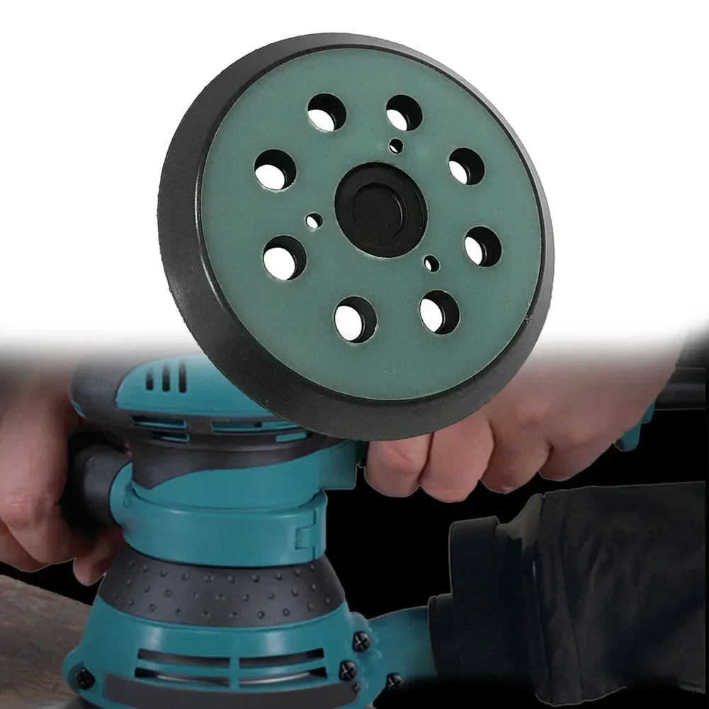 5 tums 125mm 8-- håls stödrondell slipplatta polerskiva kardborreband för  sv13ya sv13yb- slipmaskin excenterslip