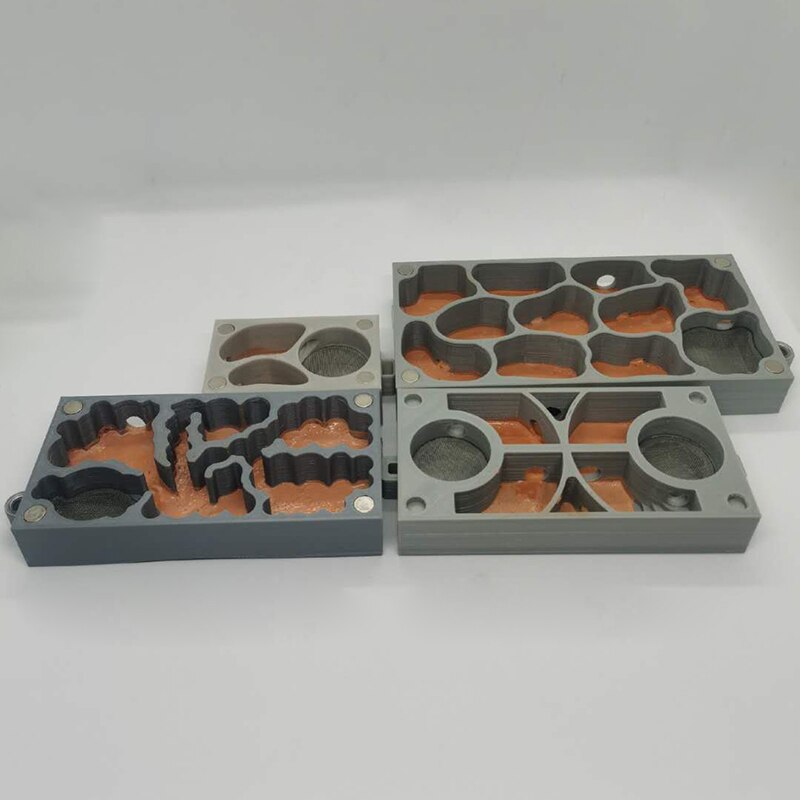 Large Size Ant Farm 3D Printing Flat Ant Nest Acrylic Activity Area Ant Workshop Castle Ant Nest With Shading Board 18x18x6.5cm