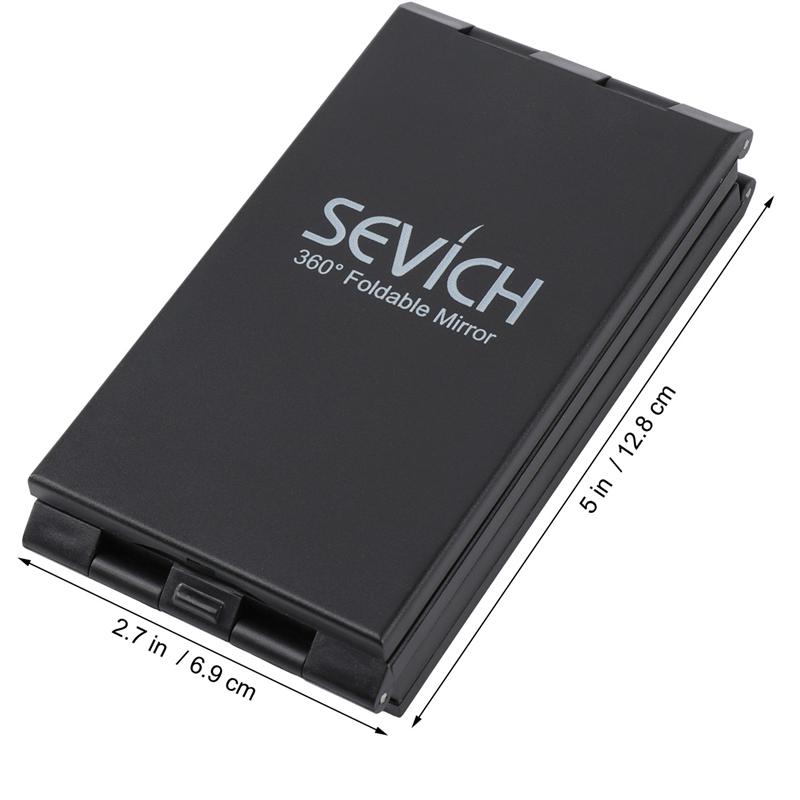 1pc Hairdressing Mirror Portable 360 No Dead Angle... Grandado