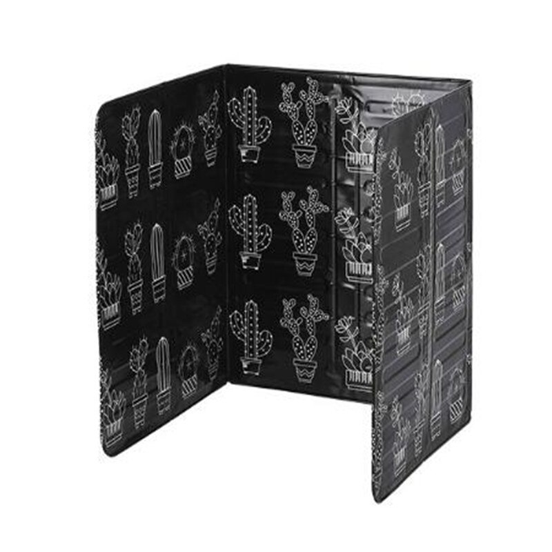 Oil Splatter Screens Aluminium 1 Piece Gas Stove Splash Proof Gadgets Kitchen Cooking Tools: Black