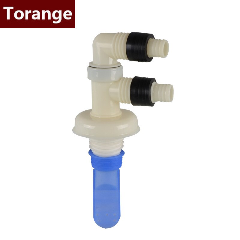 Basin washing machine drain tee deodorant connector bathroom 40/50 drain pipe mop pool drain tee