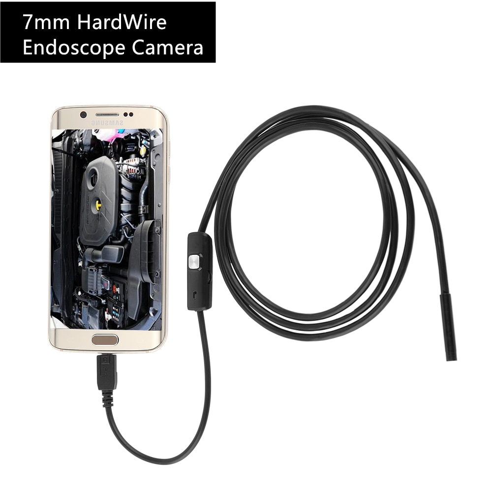 7Mm Endoscoop Usb Camera Hardwire Kabel Auto Detector Endoscopio Boroscopio Kamera Endoscoop Otoscopio Android Telefoon Borescope