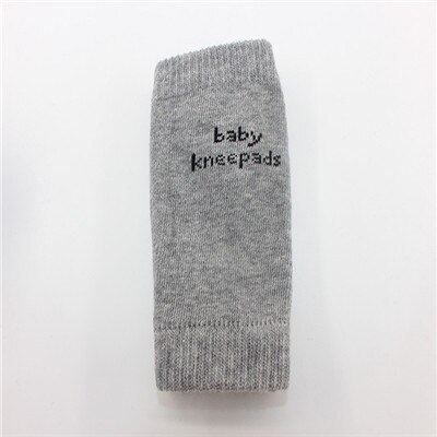 Ideacherry 1 Paar Baby Knie Pad Kinder Sicherheit Krabbeln Elbow Kissen Infant Kleinkind Bein Wärmer Knie Unterstützung Protector Baby Kniescheibe: Light Grey