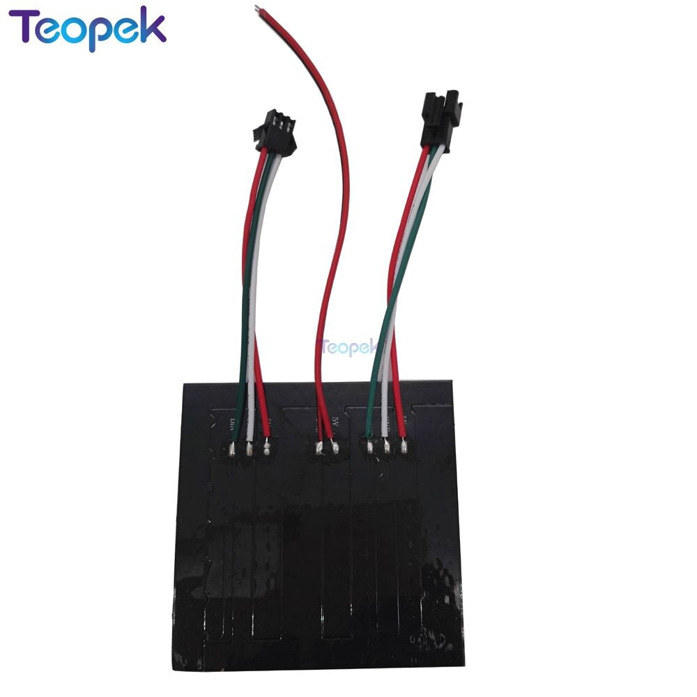 WS2812B Pixel Panel Screen 8x8 8x3216x16 LED Programmable Digital Flexible Individually Addressable RGB Full Color DC5V