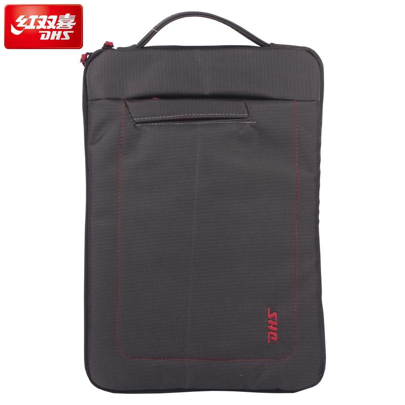 DHS Original RC401/402 Table Tennis Bag Ping Pong Case nylon Table tennis racquet handbag: Brown