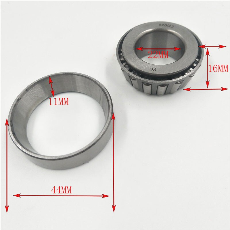 Roulements De Direction à Billes Pour Dirt Bike - Kit Inférieur 41/24mm Et Supérieur 41/22.5mm - Pièces Détachées Robuste