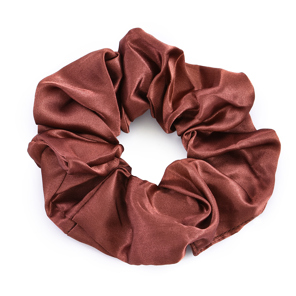 Chouchous élastiques en Satin de soie pour femmes, nouveaux accessoires pour cheveux de noël: SG744