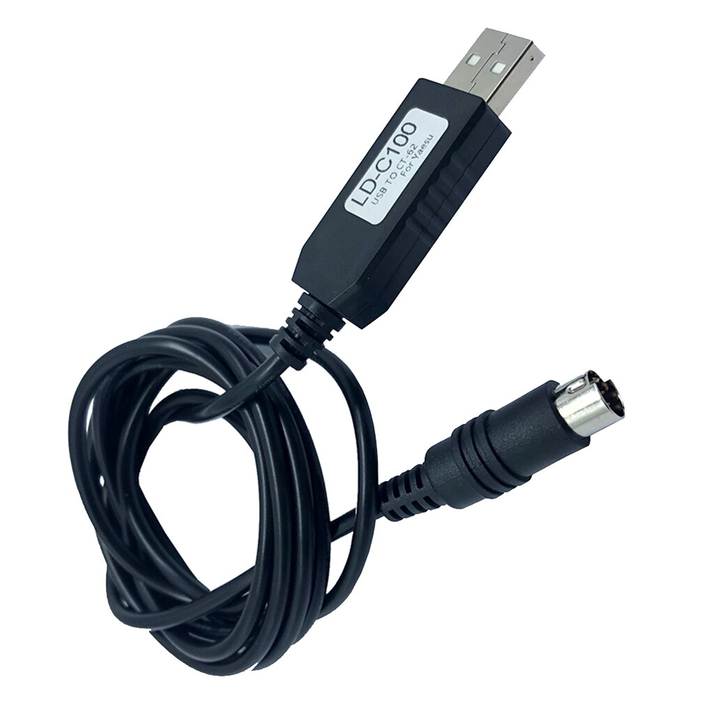 Ld -c105 1.5m 59 tommers usb til katt din 6 programmert kabel til kenwood ts -450 ts-680 ts-690 ts-790 ts-850 ts-940 ts-950