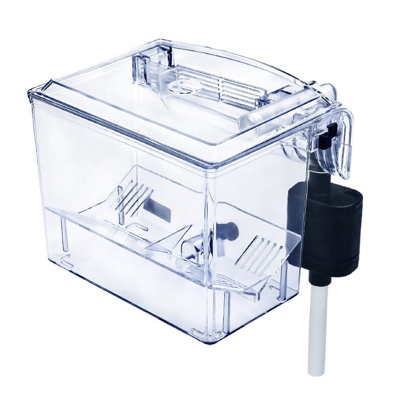 Aquarium Breeding Hatchery House Clear Fish Tank Incubator Aquarium Transparent Breeder Isolation Hanging Box Water Pump