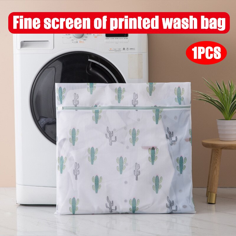Mesh Laundry Bags Delicate with Cute Prints Travel Storage Organizer Garment Washing Bags for Clothes Bras HG99
