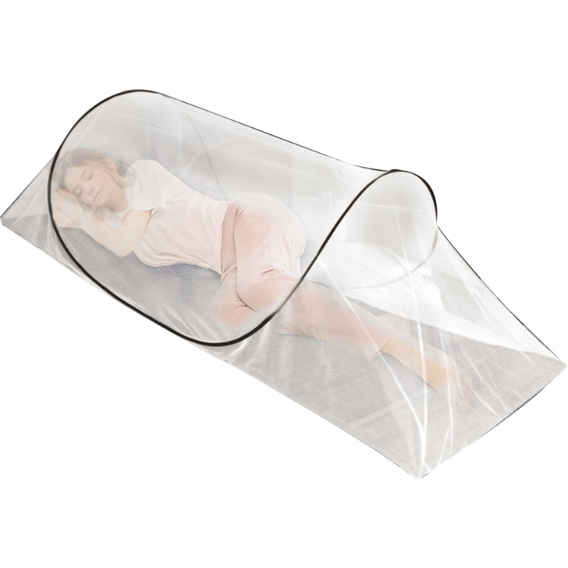 Portable Mosquito Net Pop Up Single Bed 200x100x70cm Travel Foldable Without Hanging Easy Installation Camping Tent Home Camping