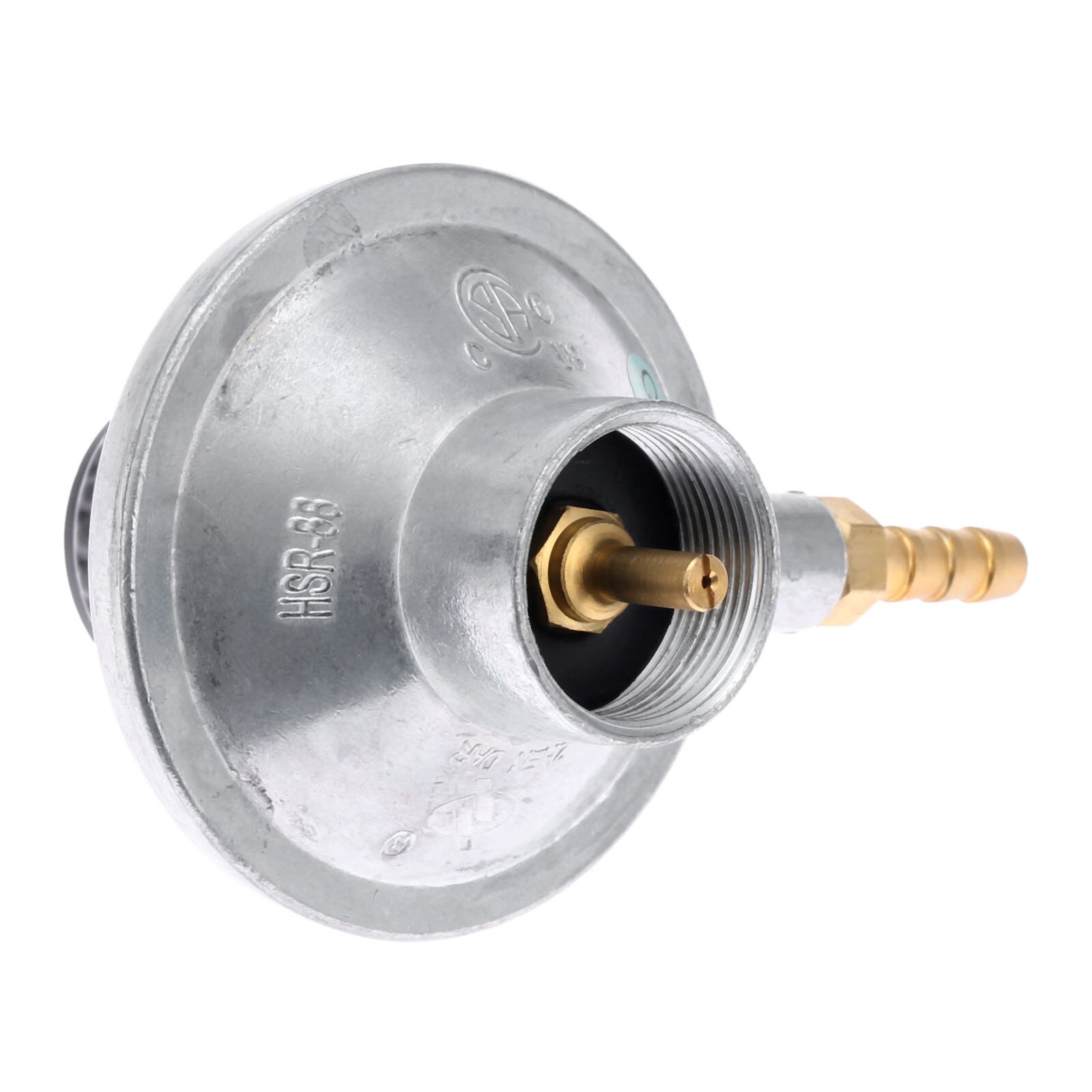 Een Pond Propaan Tank Lage Druk Gas Regulator Met 1/4 "Barb Slang Aansluiting 47600 Btu/Hr