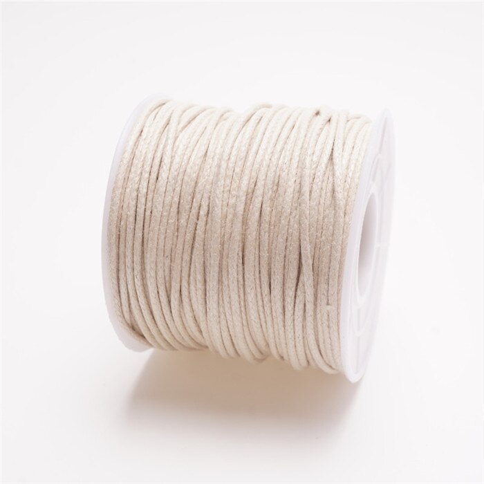 1.5mm 15m/35m Waxed Cotton Cord Beading Cord Waxed String Wax Cord for Jewelry Making and Macrame Supplies Roll Spool HK055: M / Pink
