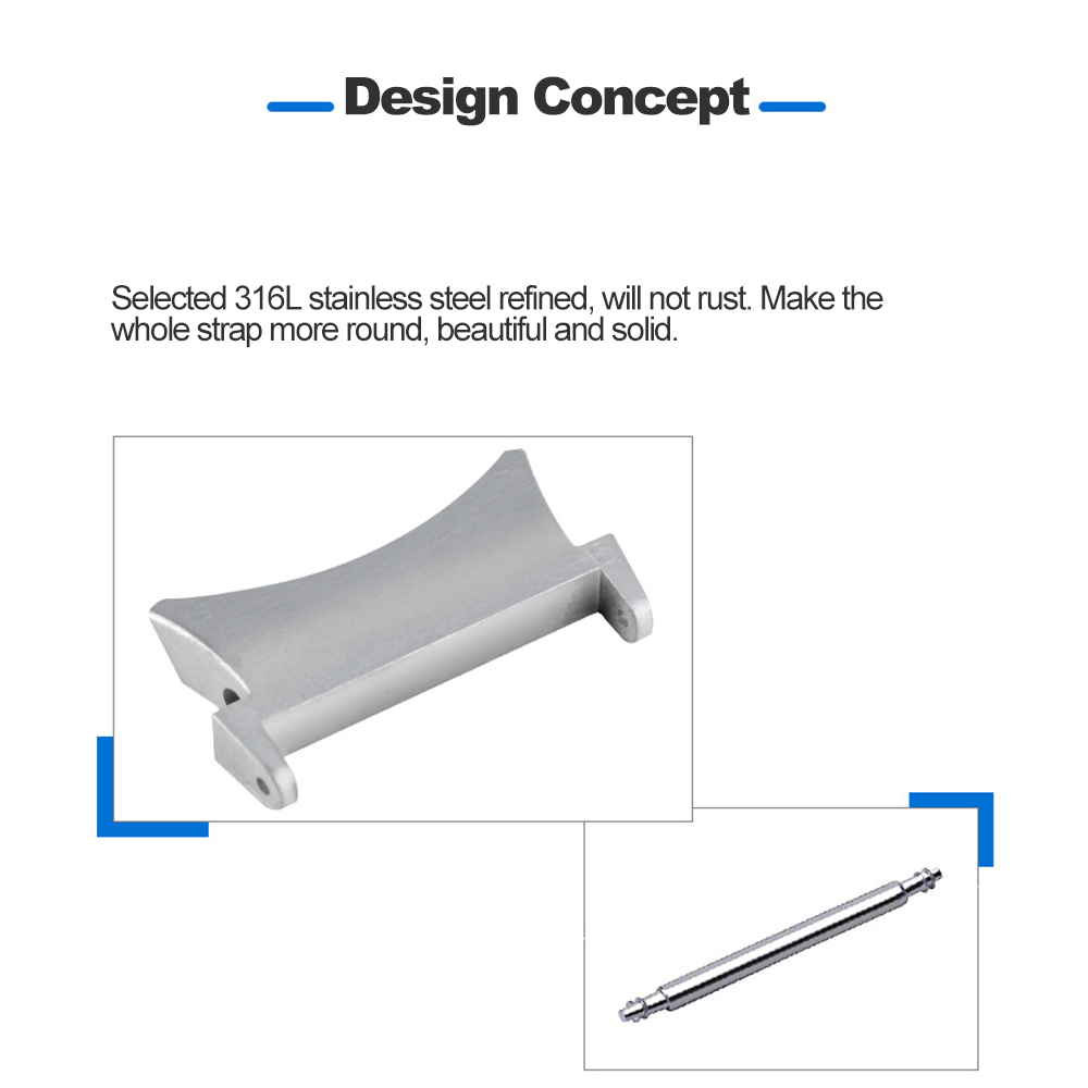 No Gaps Stainless Steel Strap for Samsung Galaxy 6 5 4 44mm 40mm 6 4 Classic 43mm 47mm 42 46mm for 5Pro 45mm Band Metal Bracelet