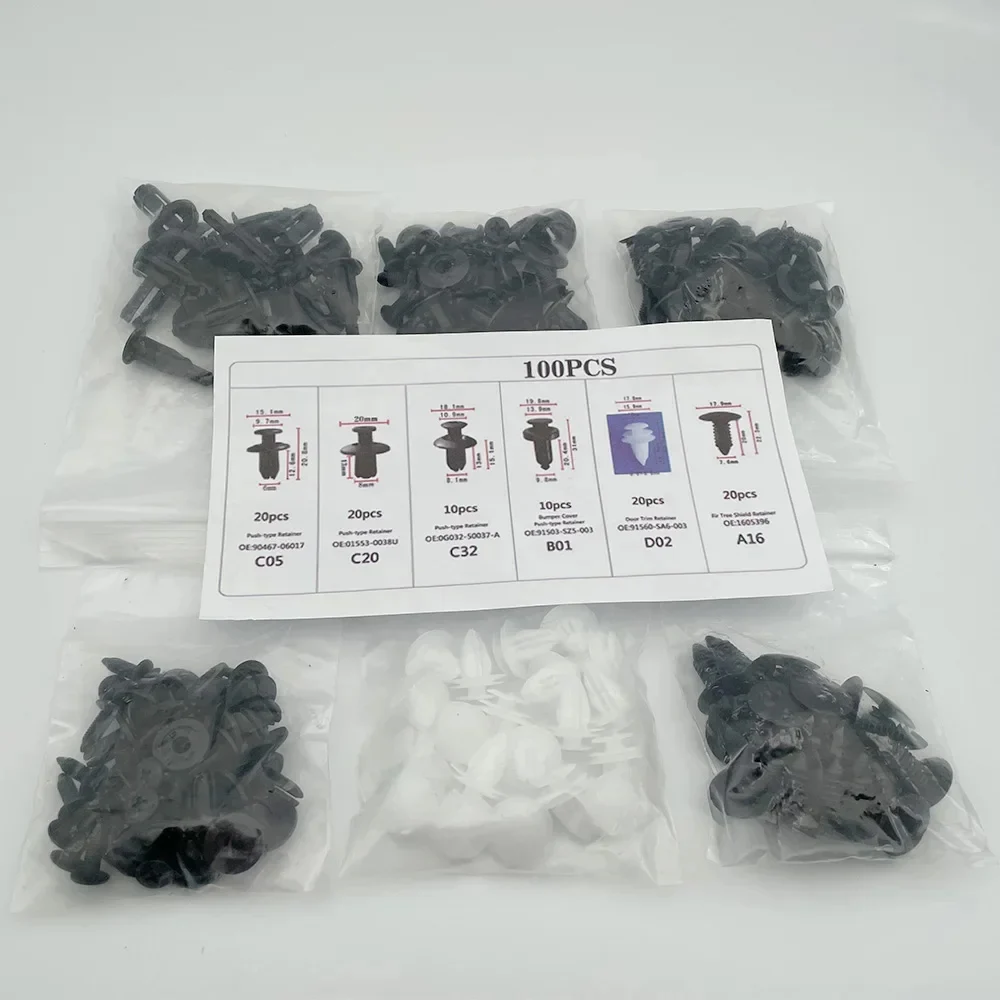 Auto Stoßstange Halter Clips Kunststoff Nieten Kabelbinder Verschluss Entferner Bausatz Auto Fender drücken Stift Niet Tür trimmen Tafel Clips Werkzeuge