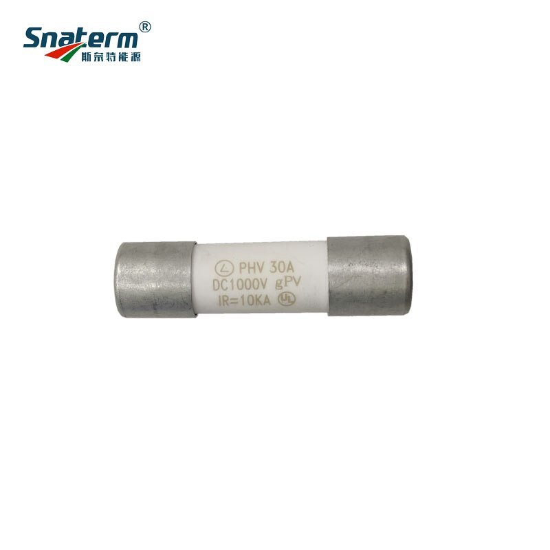 1 pieces lot DC Fuse Link 10A 15A 20A 30A 1000V DC Fusible 10x38mm PV Solar PV Fuse for System Protection