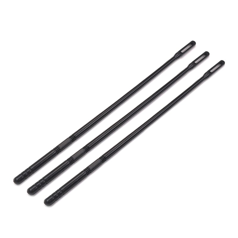 3 uds flauta palos de limpieza varilla palo conjunto limpio instrumentos de viento de madera