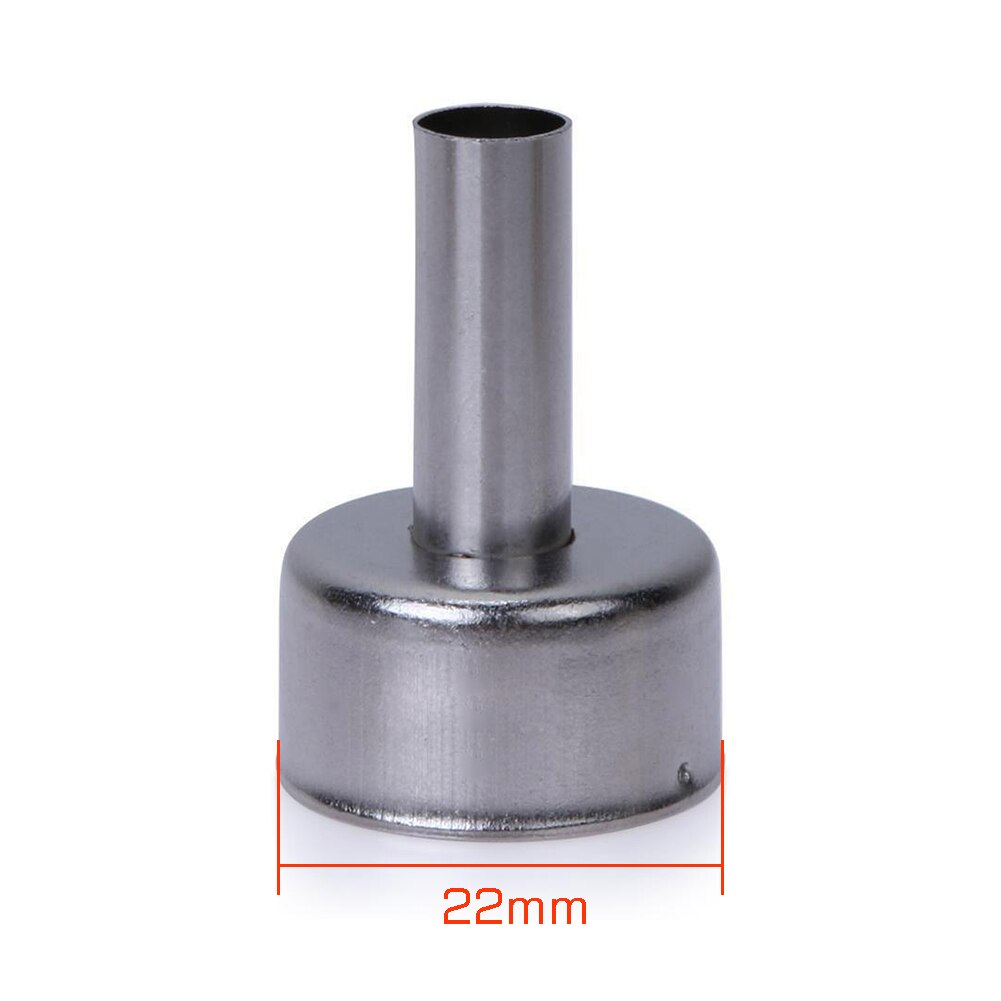6 Stks/set Universal Air Station Ronde Nozzles Solderen Lassen Tool Voor Heteluchtpistool 85885A 858D 868 878 Warmte slip 22Mm
