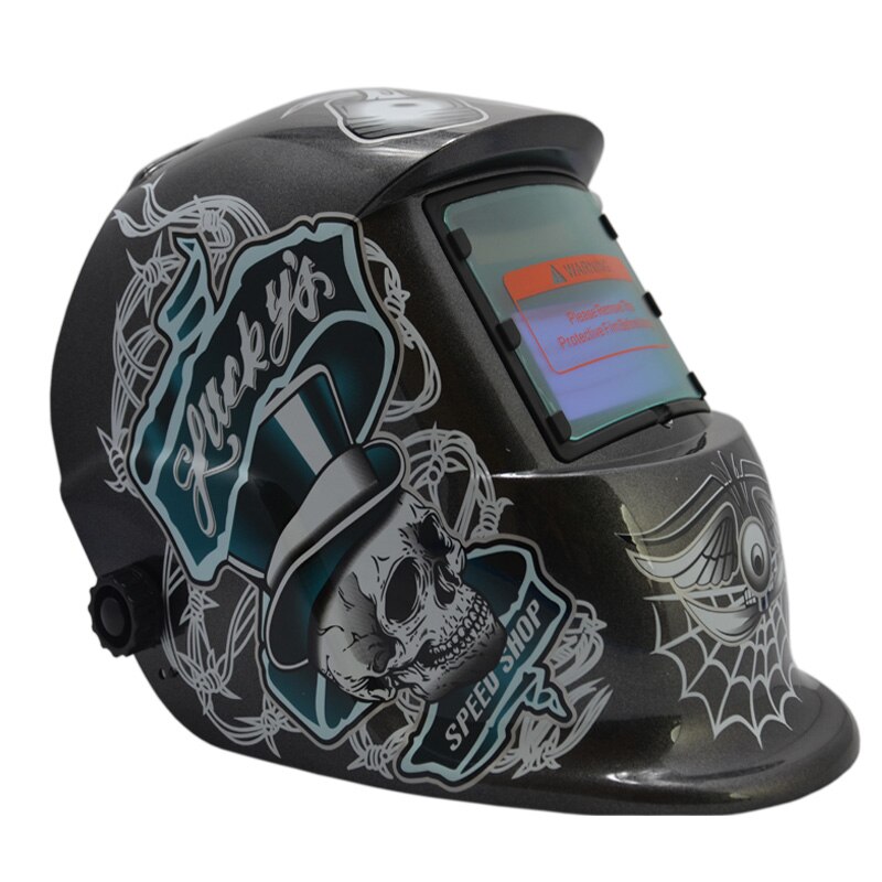Safety Type Welding Helmet Full Face Welding Hoods Auto Darkening Welding Helmet TRQ-HD12 with 2233de -BG