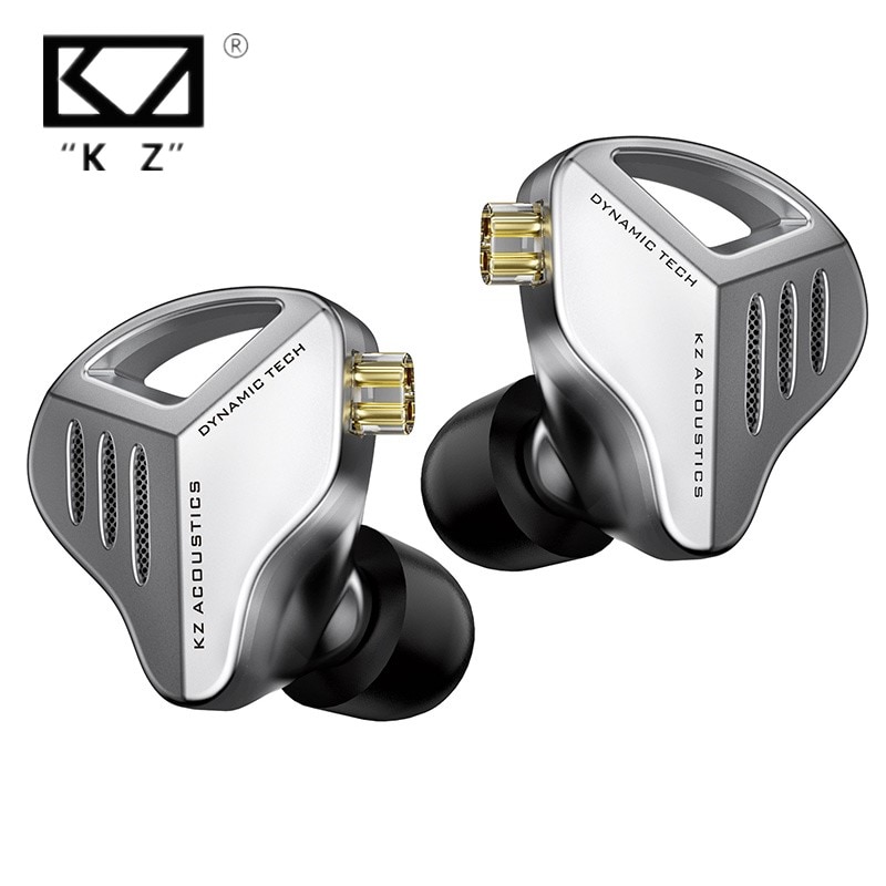 KZ ZVX auriculares dinámicos de graves HIFI, auriculares con Monitor de oído, auriculares deportivos con cancelación de ruido