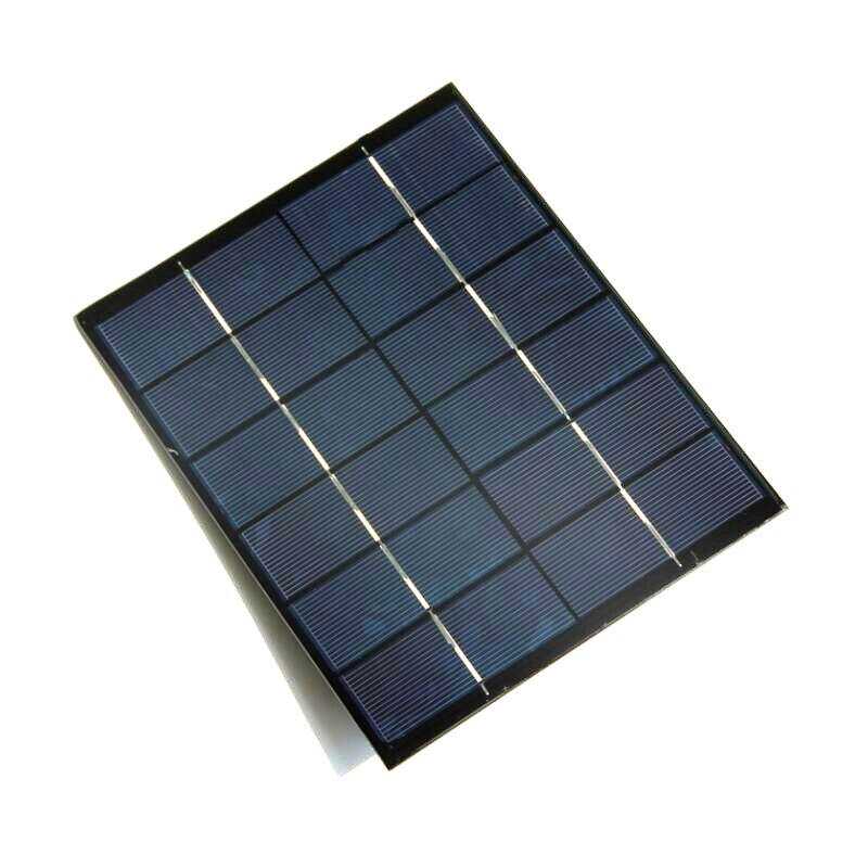 5.2W 6V Solar Charger Voor Mobiele Power Bank Polykristallijne Zonnecel Zonnepaneel USB Mobiele Lader