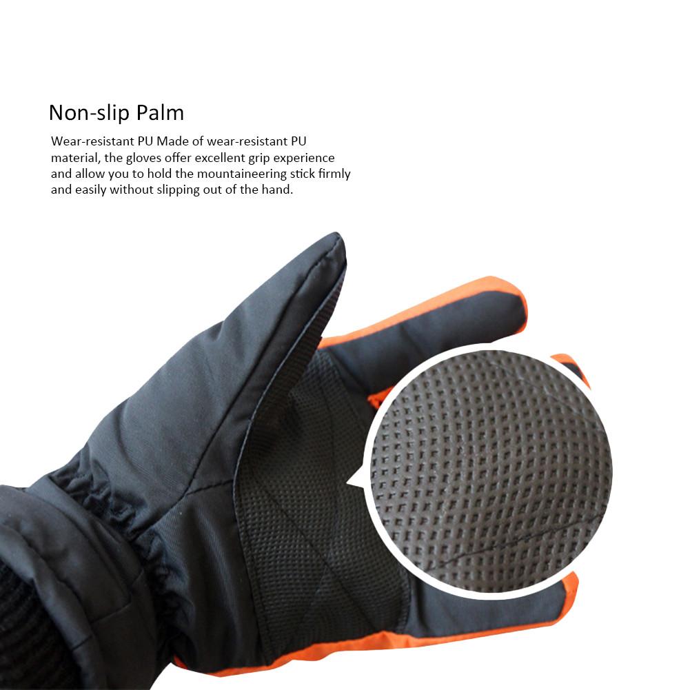 Winter Verwarmde Handschoenen USB Hand Warmer Elektrische Thermische Handschoenen Oplaadbare Batterij Verwarmde Handschoenen voor Fietsen Motorcycle Ski