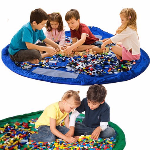 150 cm Kids Play Mat Waterdicht Speelkleed Multifunctionele Speelgoed Opbergtas Kinderen Spelen Tapijt Play Games Nuttig Speelgoed Opslag tas
