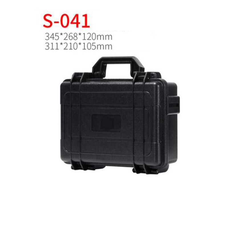Portable Toolbox Instrument Tool Box Protective Safety Box Waterproof Dry Sealed Box Equipment Suitcase ABS Safety Toolboxes: S041