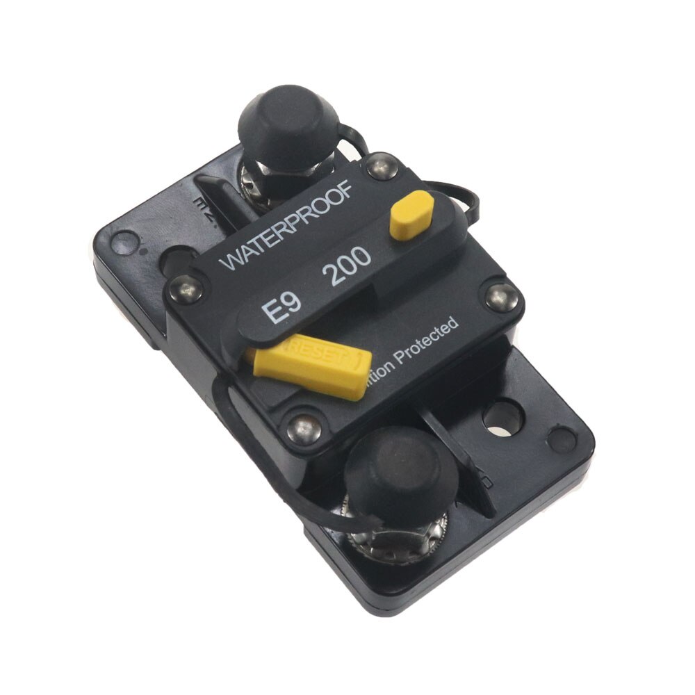 Disjoncteur automatique étanche 30A 12V- 48V DC | Disjoncteur avec réinitialisation manuelle