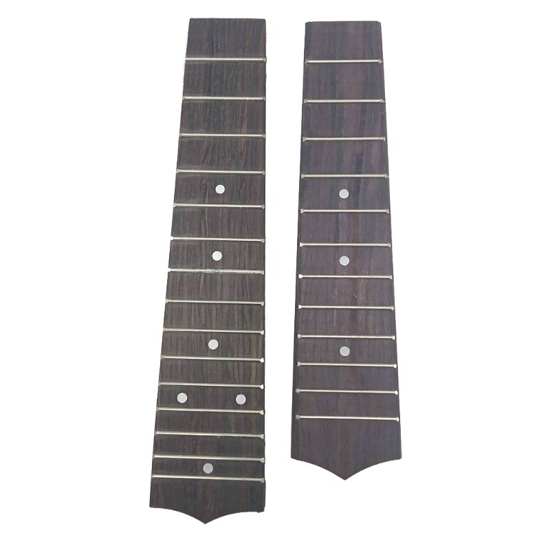 21 Inch Soprano Ukulele Fretboard 12/15 Fret Rosewood Fingerboard with Dot 24BD