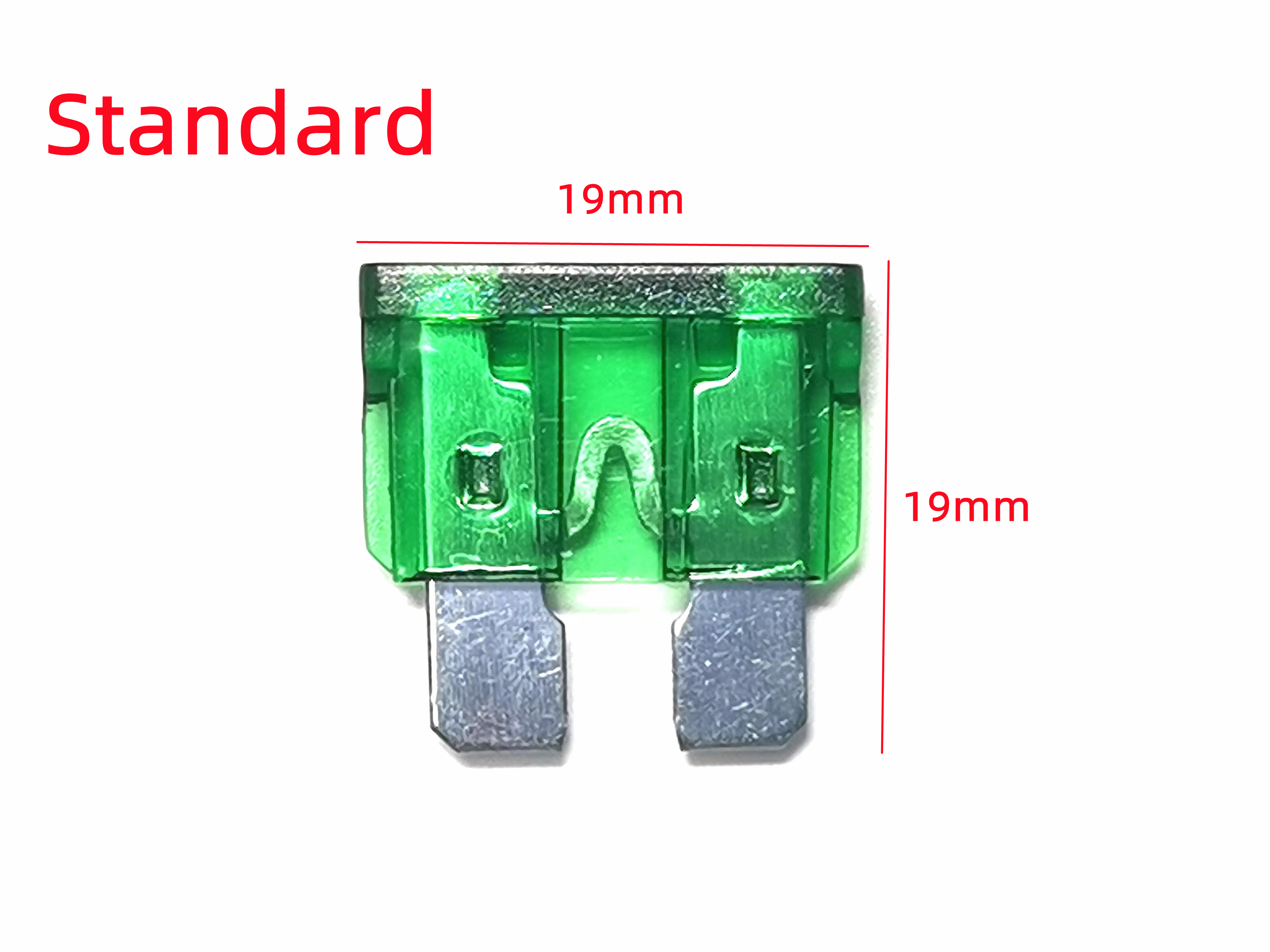 Juego de fusibles de Clip para coche y camión, conjunto de 10 unidades, Mini fusible pequeño y mediano Micro 2, 2A, 3A, 5A, 7,5a, 10A, 15A, 20A, 25A, 30A, 35A, 40A, 50A: Marrón / 15A