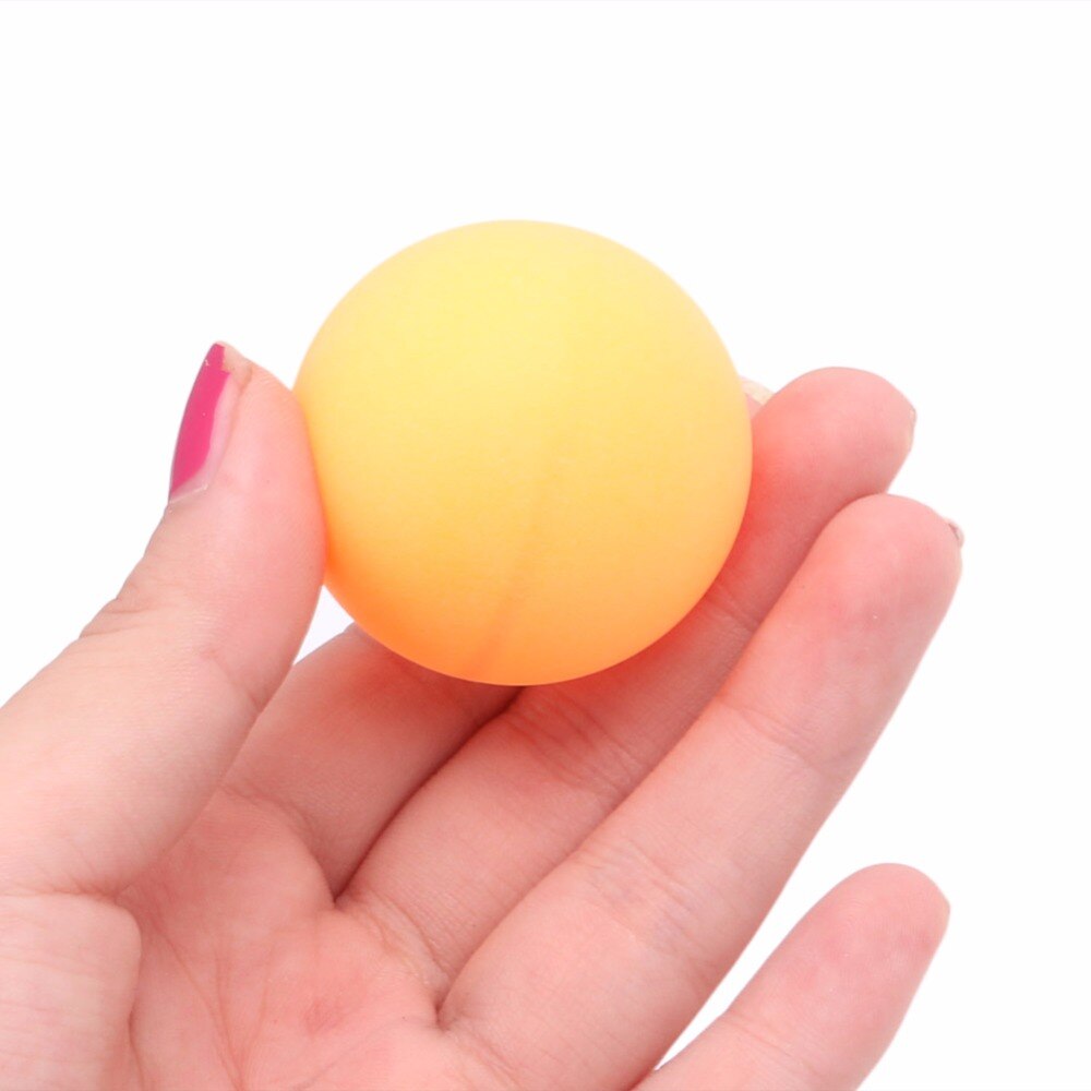 OOTDTY Ping Pong Balls 50Pcs 3 Star Standard 40mm Olympic Table Tennis Orange Ping Pong Balls Games