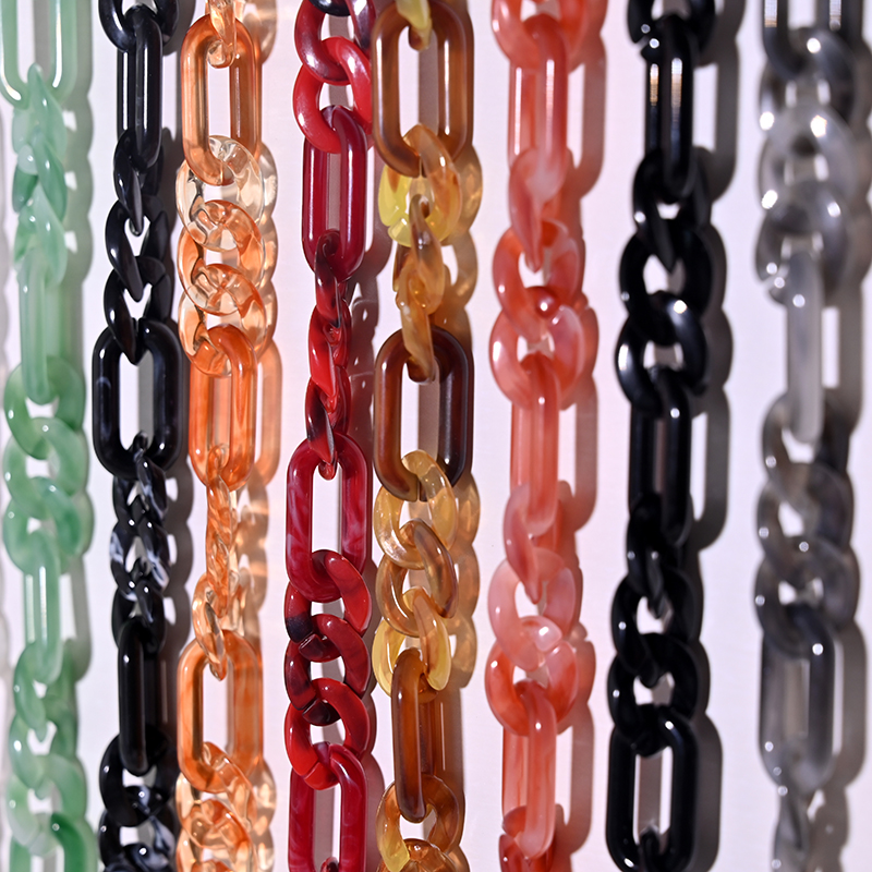 Nieuw acryl lenzenvloeistof ketting lanyard trendy zonnebril leesbril ketting bril accessoires MAAN GIRL