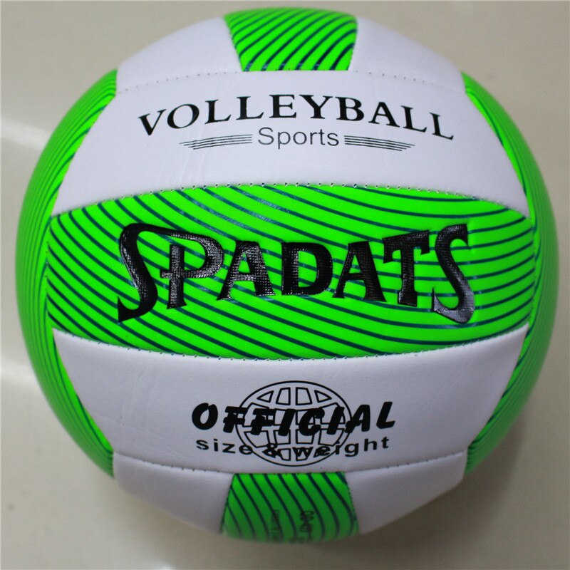 Concurrentie Volleybal Zachte Standaard Pu Training Volleybal Machine Bal Beachvolleybal Ballen: green