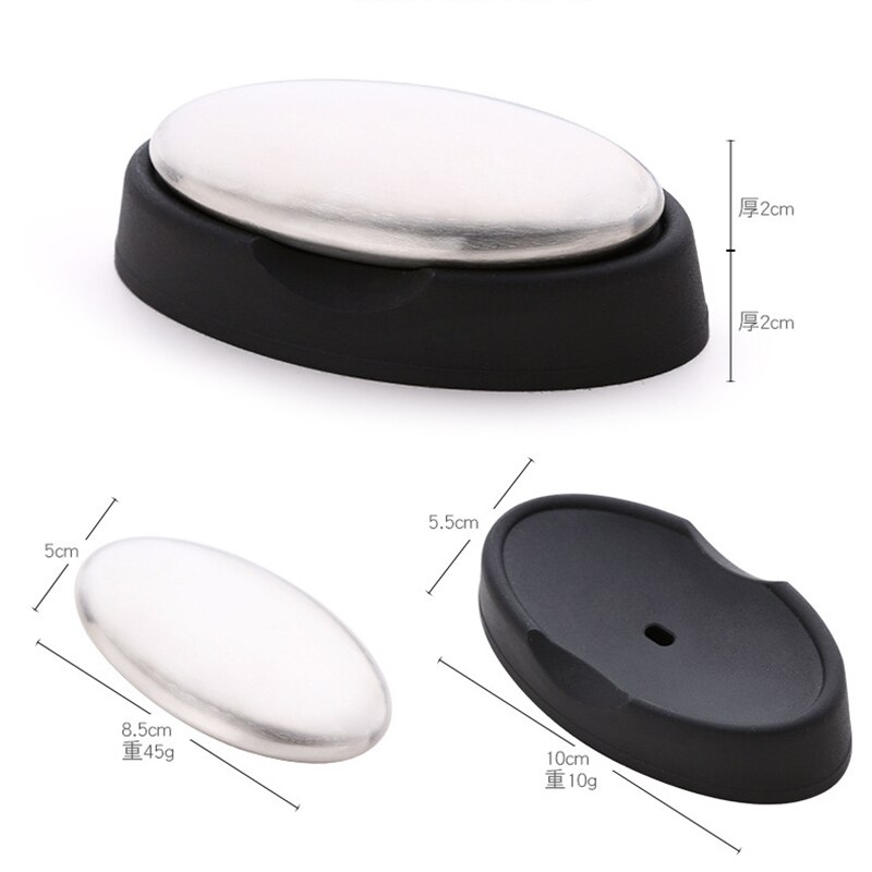 304 stainless 304 steel soap Deodorant soap Fishy metal soap kitchen tools soap oval