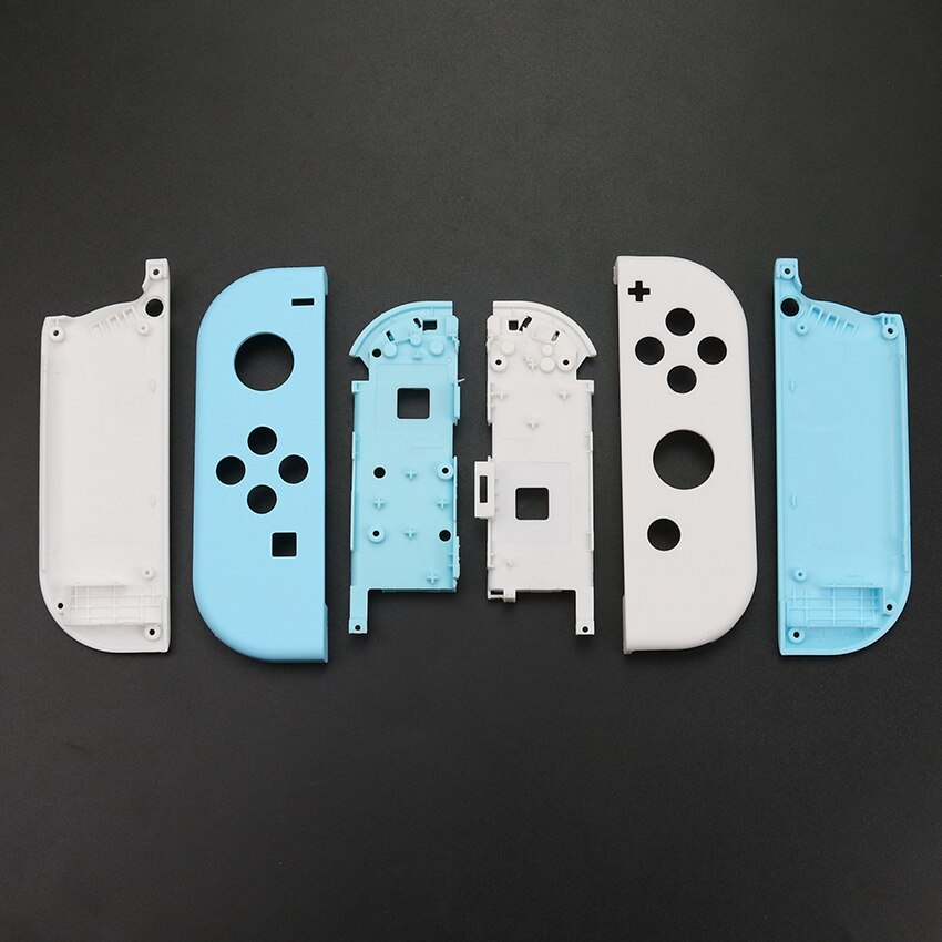 JCD 1Set Plastic Hard Shell For Nintend Switch Joy-Con Controller for NS NX Joy Con White Blue Green Housing Shell Case Cover: 009