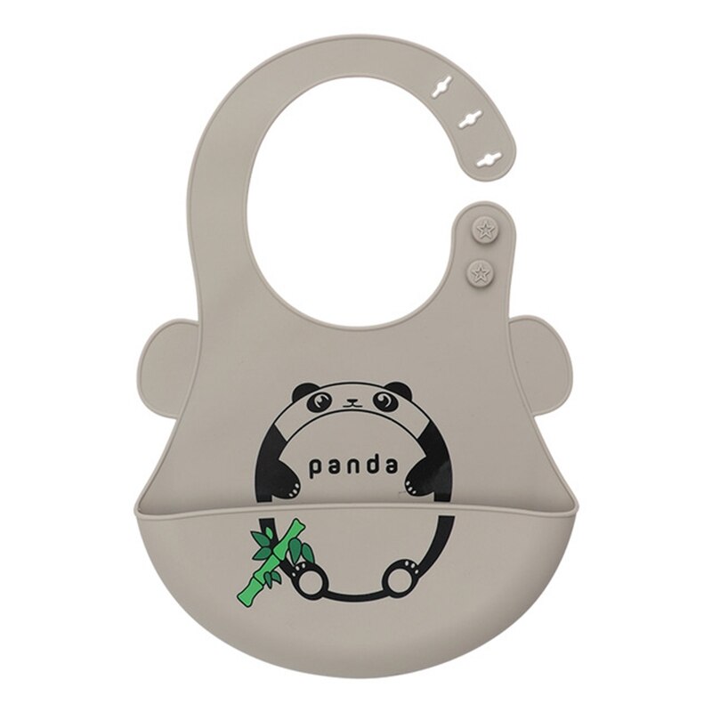 Laten We Food Grade Siliconen Slabbetjes Babyvoeding Speeksel Handdoek Olie-Proof Verstelbare Burp Doeken Bandana Cartoon Waterdicht schorten: 10