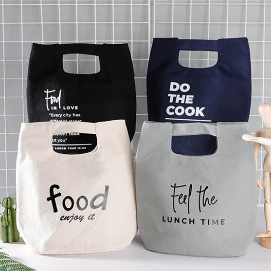 Insulated Thermal Lunch Bags Women Outdoor Picnic Bento Box Boys Thermo Pouch Fresh Keeping Food Container Accessories Products