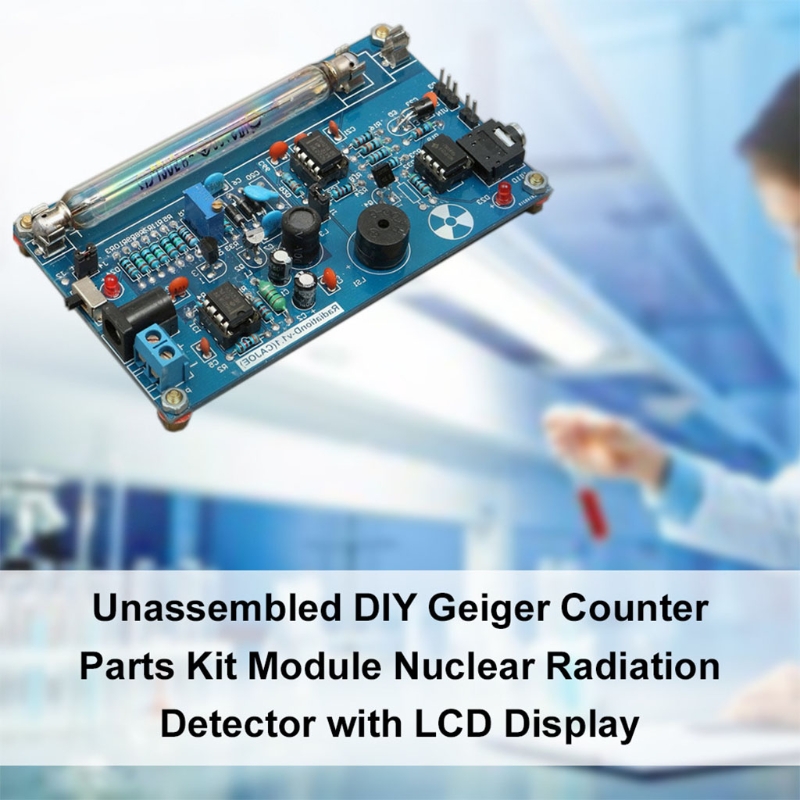Unmontiert DIY Geigerzähler Teile Bausatz Modul Erfassen Haus Strahlung Kein Schweißen Erfahrung Vernünftigen Schaltung