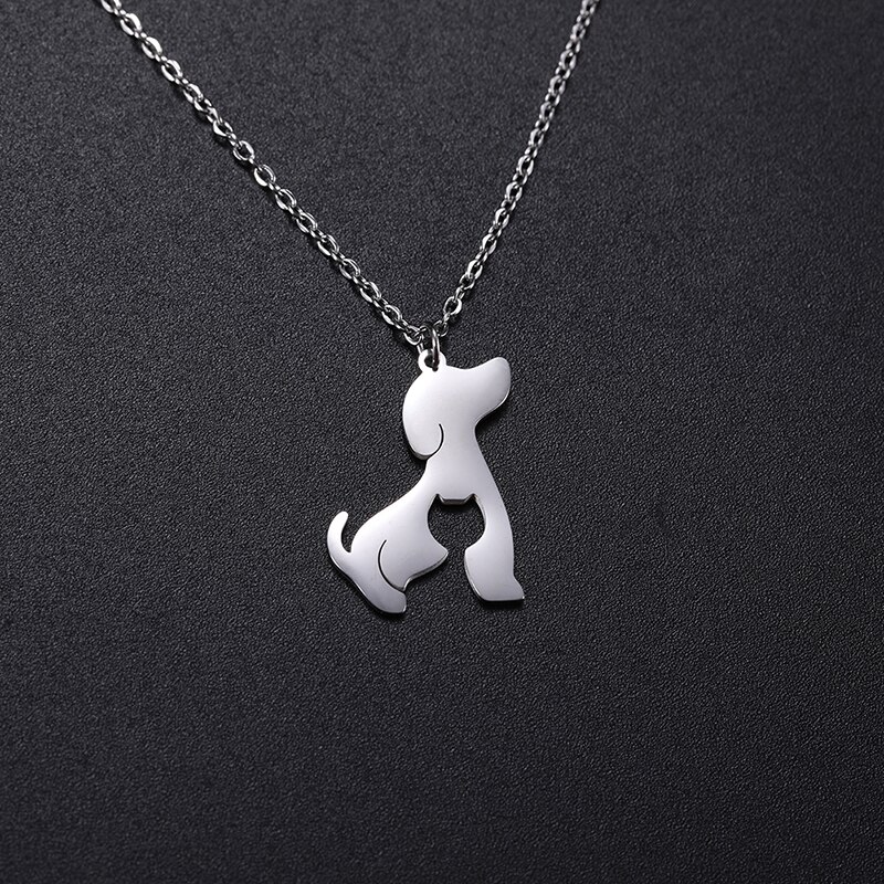 Cazador Hond Kat Huisdier Hangend Leuke Ketting Goud Kleur Rvs Ketting Kettingen Voor Vrouwen Sieraden Verkoop 2022