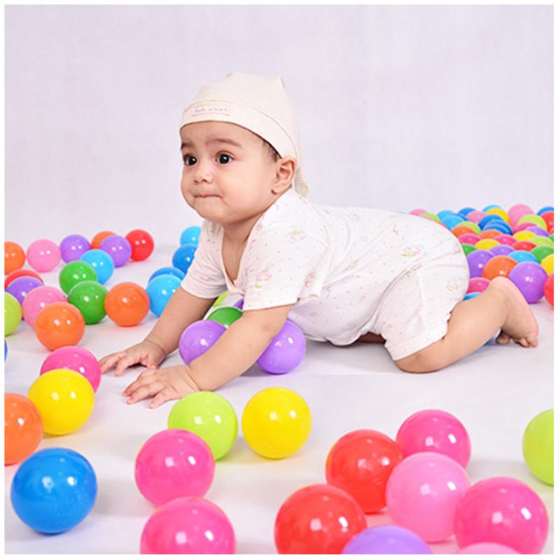 Kleuren Baby Plastic Ballen Water Zwembad Oceaan Golf Bal Kids Swim Pit Met Basketbal Hoepel Speelhuis Buiten Tenten Speelgoed