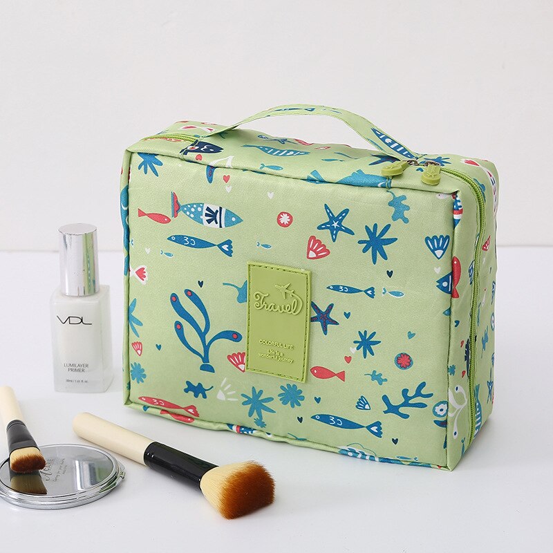 Qiaoduo multifonction voyage cosmétique sac Neceser femmes maquillage sacs articles de toilette organisateur étanche femelle stockage maquillage étuis