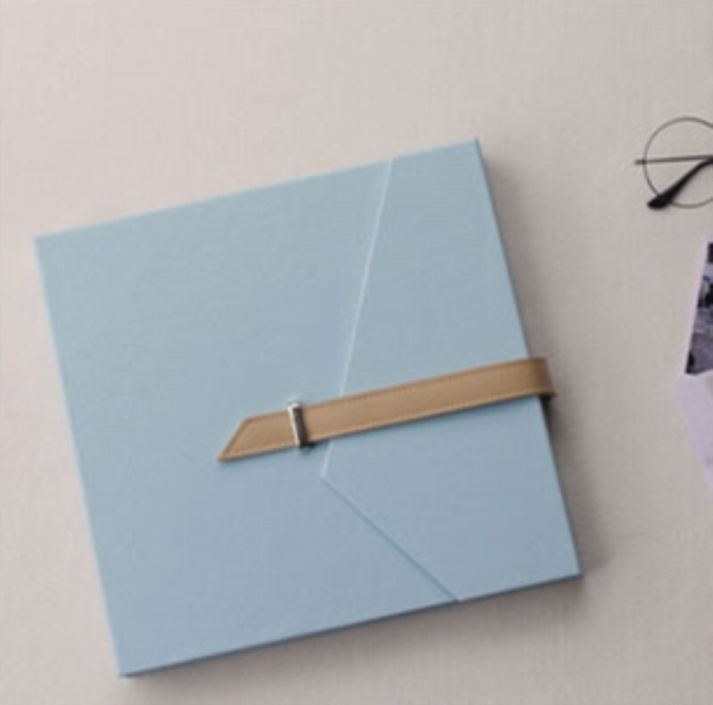 Diy album lim håndlaget bryllup familie album par togbillett samling album: B