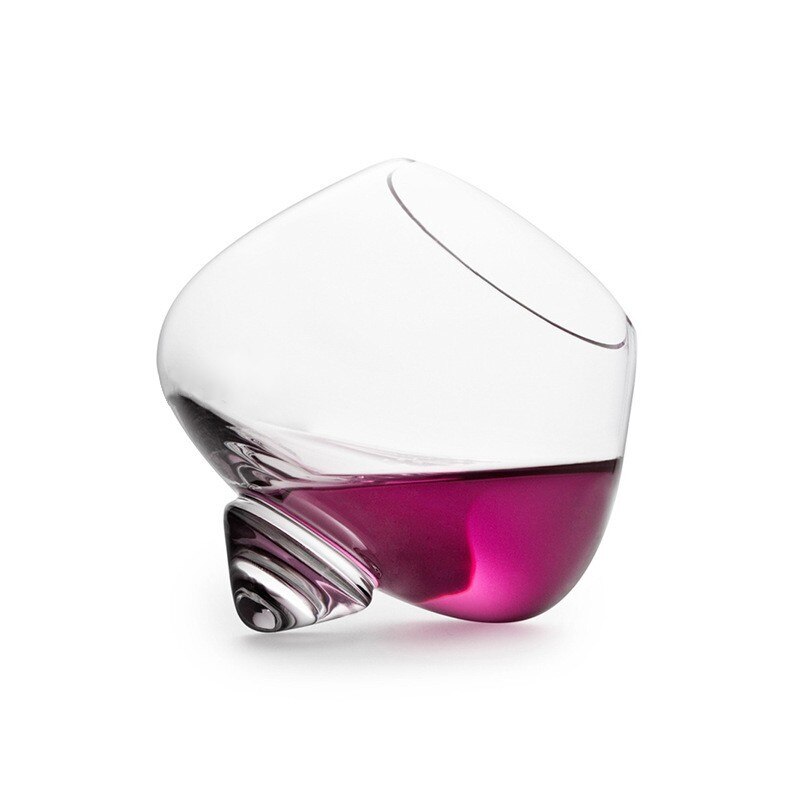 Crystal swing vin bred glas cup magen whisky dricka tumbler cocktail öl
